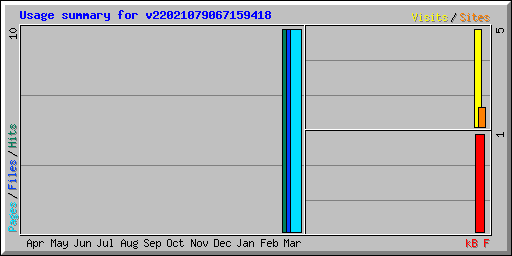 Usage summary for v22021079067159418